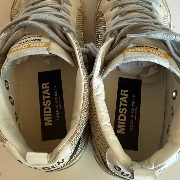 Golden Goose Mid Star Sneakers Womens Size 10/40 - Picture 12 of 17